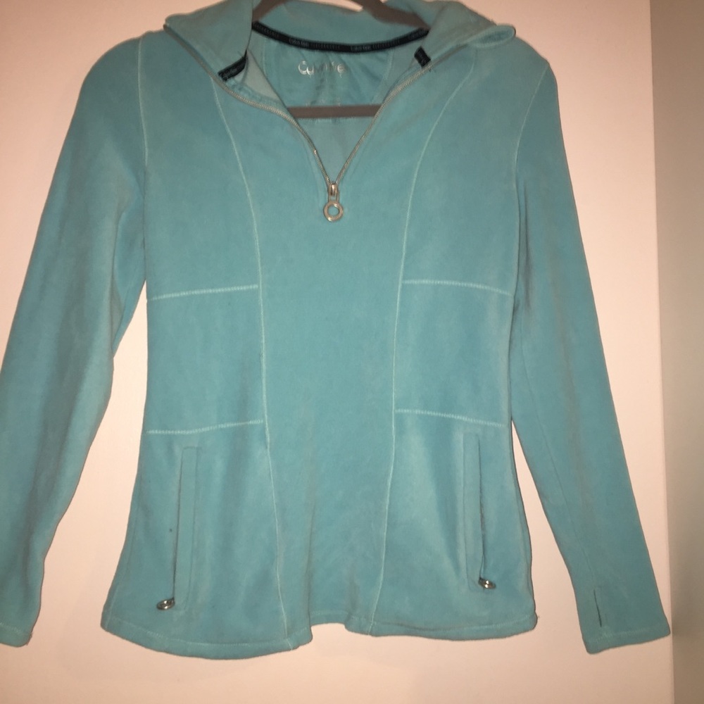 Calvin Klein half zip fleece jacket
